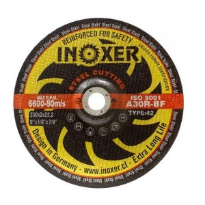 Disco de Corte Acero Inoxer 9″ (230mm)