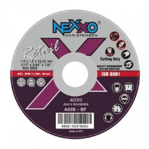 Disco de Corte Acero Fino Nexxo 4 1/2″ (115mm)
